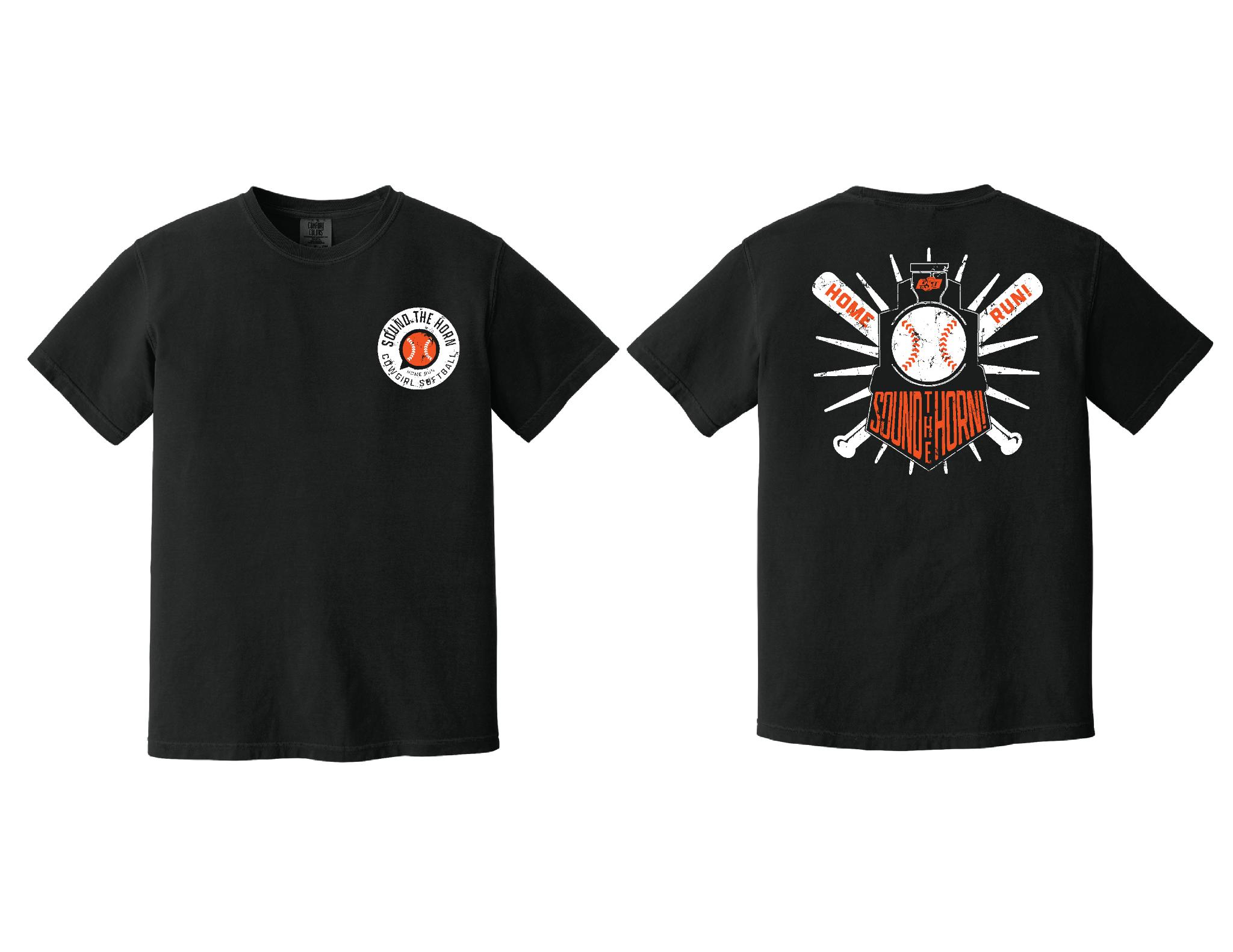 Blackout Softball Tee